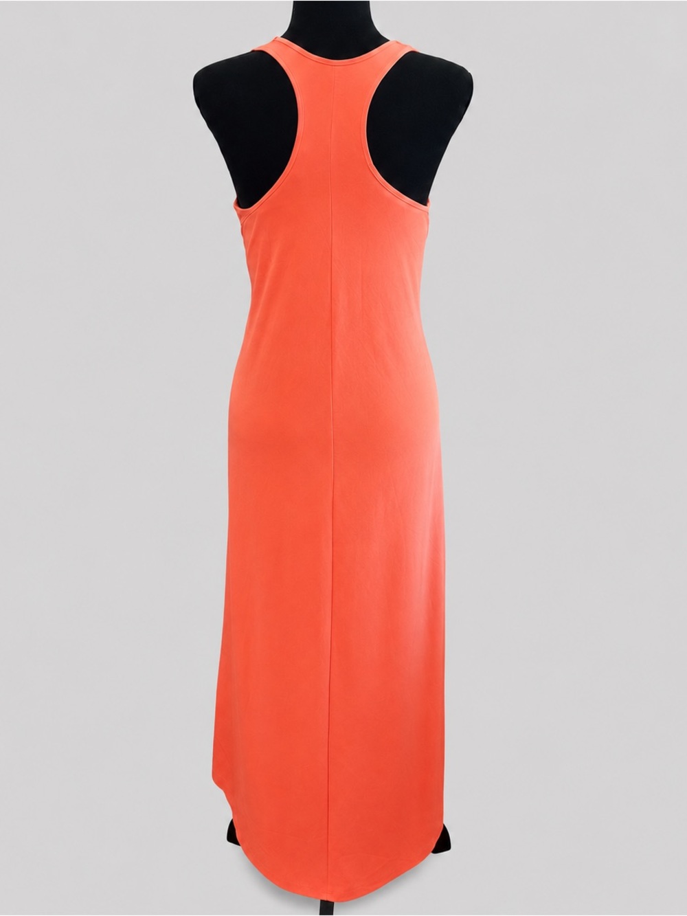 Halara Breezeful Racerback High Low Midi Dress L Coral Built In Bra NWT Resort - Picture 4 of 10